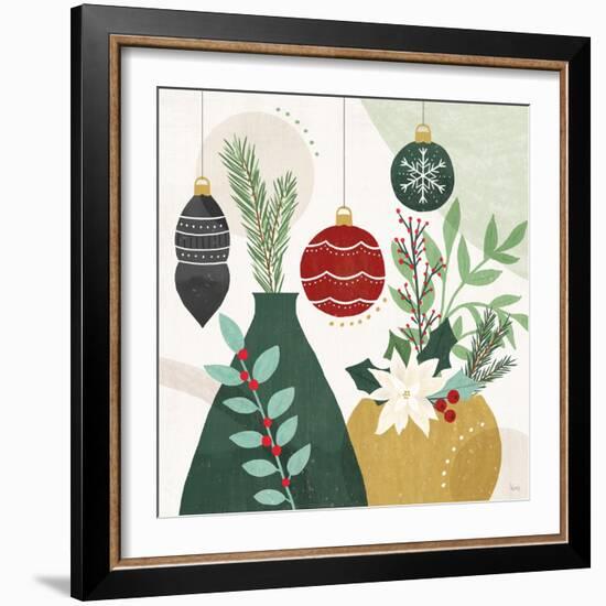 Deco Holiday II-Veronique Charron-Framed Premium Giclee Print