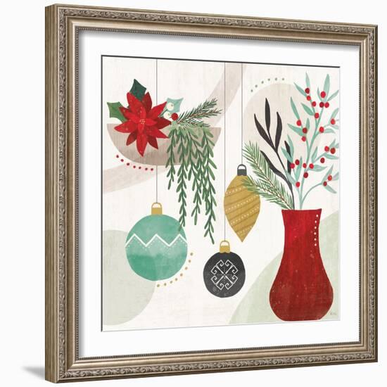 Deco Holiday III-Veronique Charron-Framed Art Print