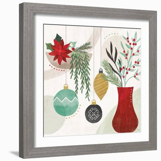 Deco Holiday III-Veronique Charron-Framed Art Print