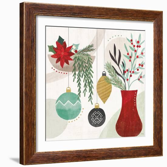 Deco Holiday III-Veronique Charron-Framed Art Print