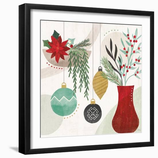 Deco Holiday III-Veronique Charron-Framed Art Print