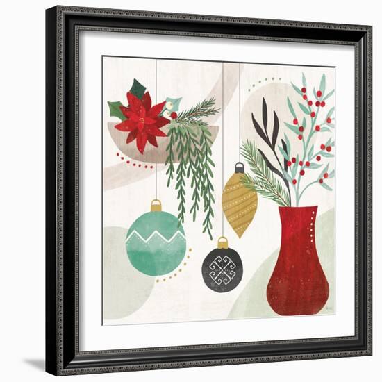 Deco Holiday III-Veronique Charron-Framed Art Print