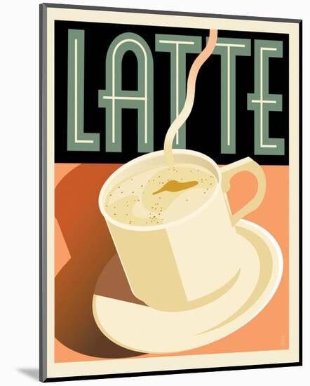 Deco Latte I-Richard Weiss-Mounted Premium Giclee Print
