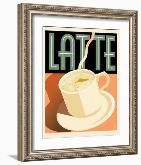 Deco Latte I-Richard Weiss-Framed Art Print