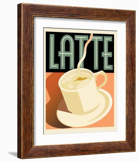 Deco Latte I-Richard Weiss-Framed Art Print