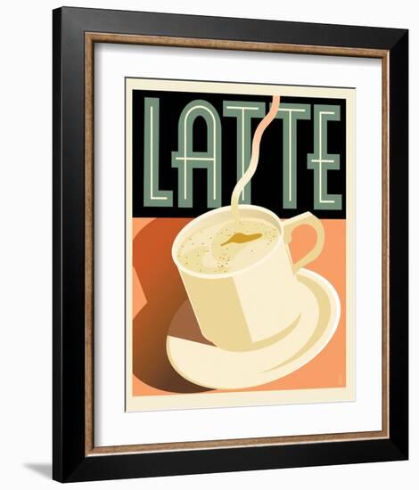 Deco Latte I-Richard Weiss-Framed Art Print
