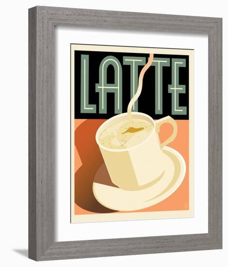 Deco Latte I-Richard Weiss-Framed Art Print