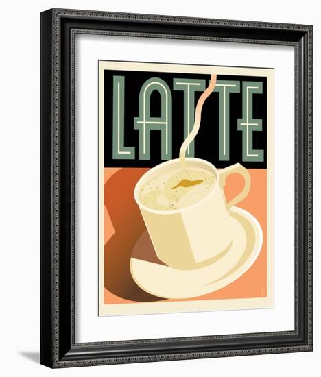 Deco Latte I-Richard Weiss-Framed Art Print