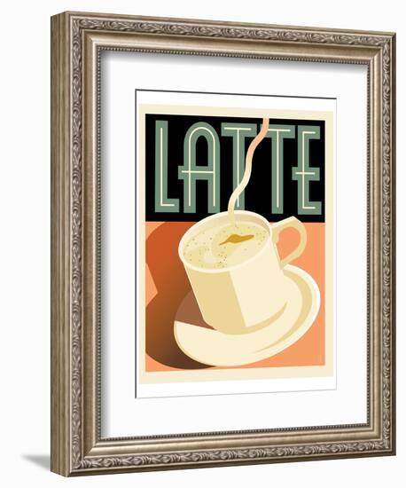 Deco Latte I-Richard Weiss-Framed Art Print