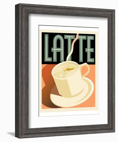 Deco Latte I-Richard Weiss-Framed Art Print