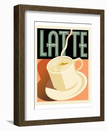 Deco Latte I-Richard Weiss-Framed Art Print