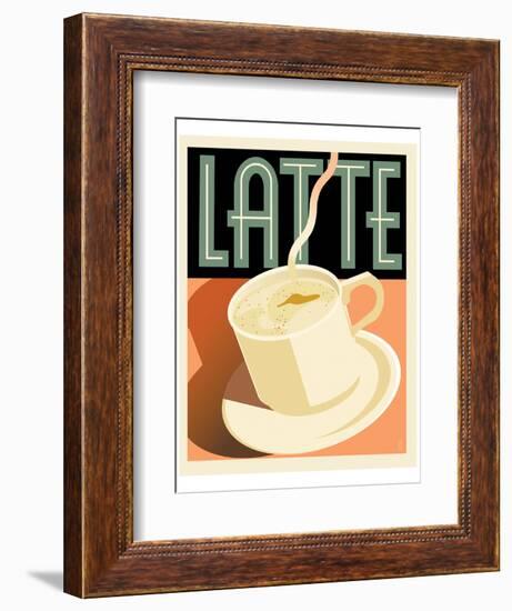 Deco Latte I-Richard Weiss-Framed Art Print