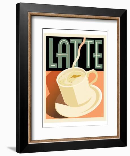 Deco Latte I-Richard Weiss-Framed Art Print