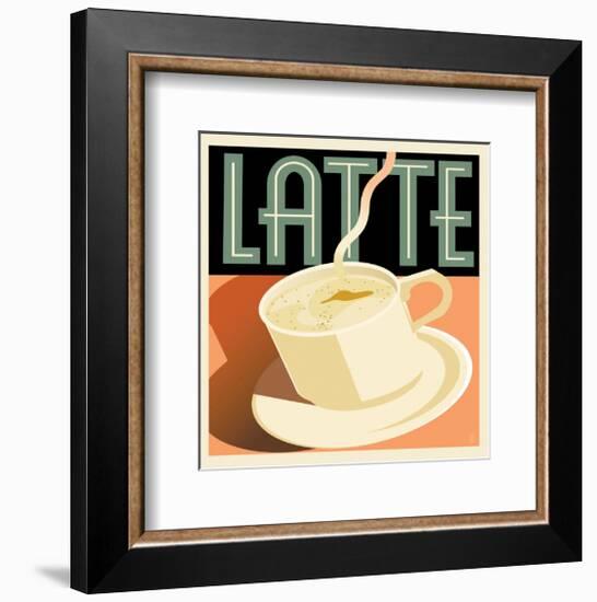 Deco Latte II-Richard Weiss-Framed Premium Giclee Print