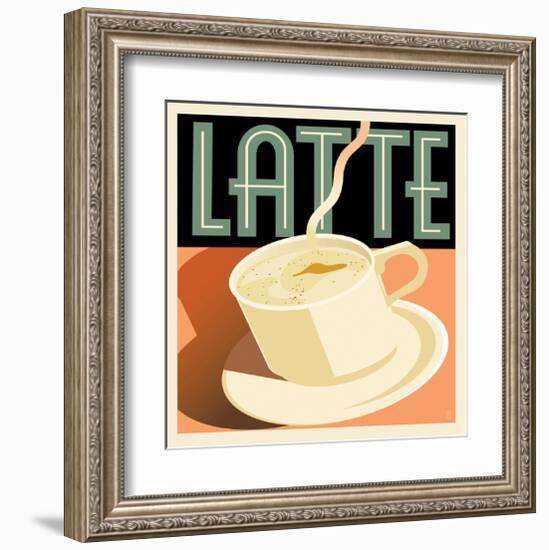 Deco Latte II-Richard Weiss-Framed Art Print