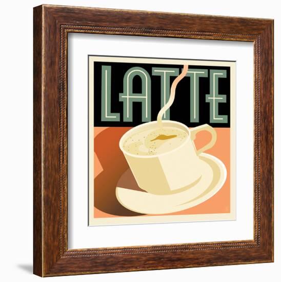 Deco Latte II-Richard Weiss-Framed Art Print