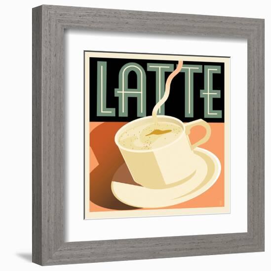 Deco Latte II-Richard Weiss-Framed Art Print