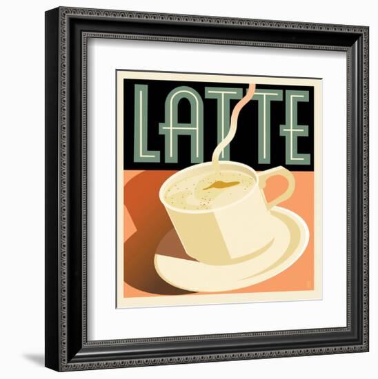 Deco Latte II-Richard Weiss-Framed Art Print