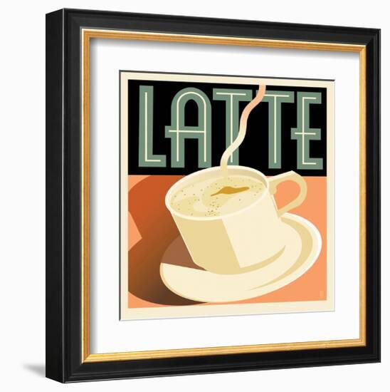 Deco Latte II-Richard Weiss-Framed Art Print