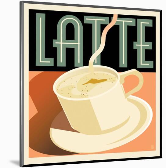 Deco Latte II-Richard Weiss-Mounted Art Print