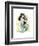 Deco Mermaid II-Grace Popp-Framed Art Print