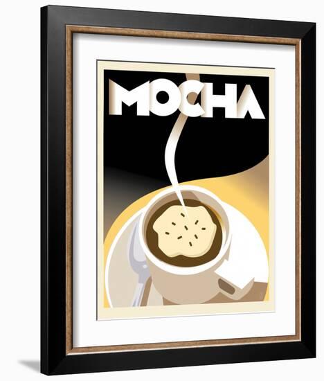 Deco Mocha I-Richard Weiss-Framed Art Print