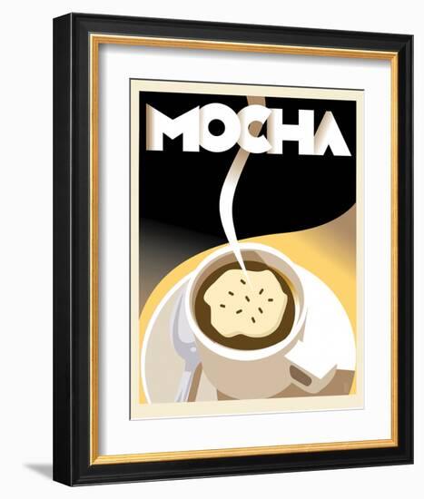 Deco Mocha I-Richard Weiss-Framed Art Print