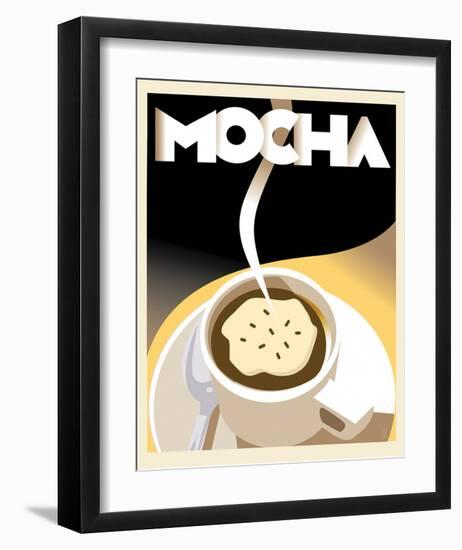 Deco Mocha I-Richard Weiss-Framed Art Print