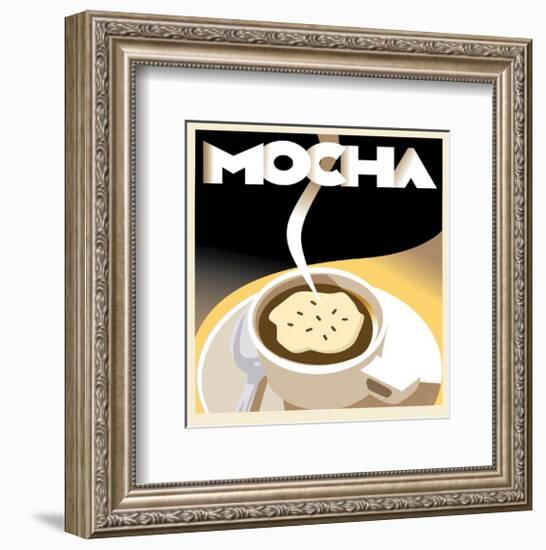 Deco Mocha II-Richard Weiss-Framed Premium Giclee Print