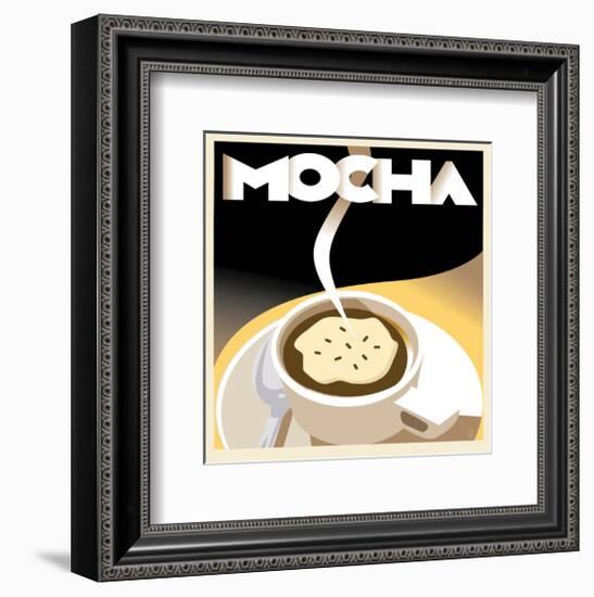 Deco Mocha II-Richard Weiss-Framed Premium Giclee Print