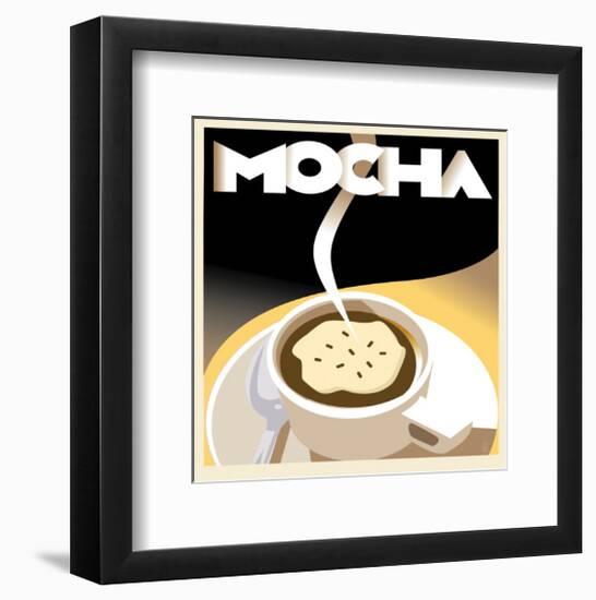 Deco Mocha II-Richard Weiss-Framed Premium Giclee Print