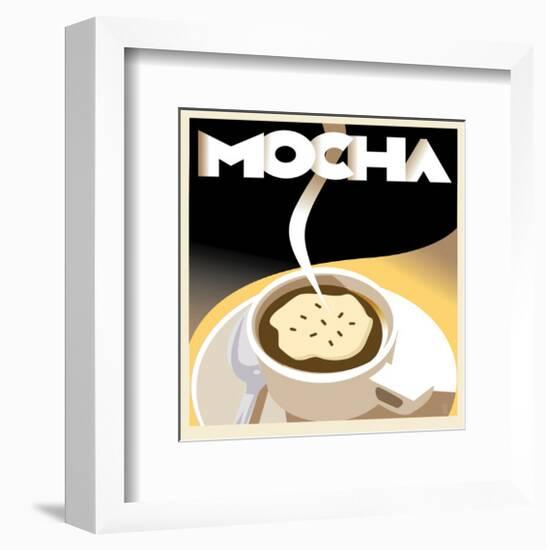 Deco Mocha II-Richard Weiss-Framed Premium Giclee Print
