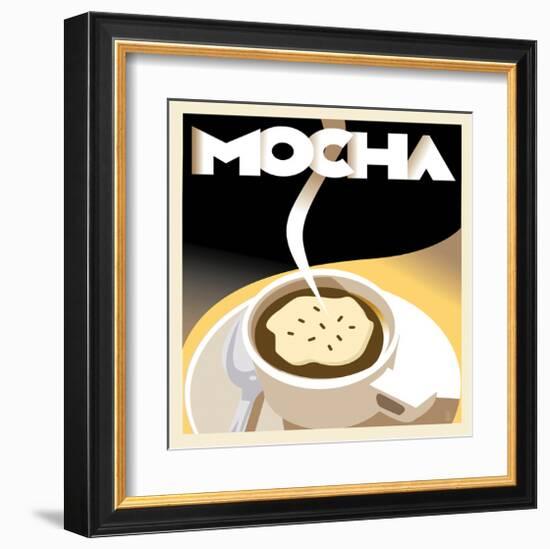 Deco Mocha II-Richard Weiss-Framed Art Print