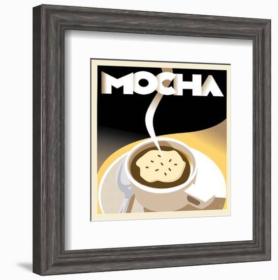 Deco Mocha II-Richard Weiss-Framed Art Print