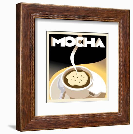 Deco Mocha II-Richard Weiss-Framed Art Print