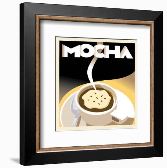 Deco Mocha II-Richard Weiss-Framed Art Print