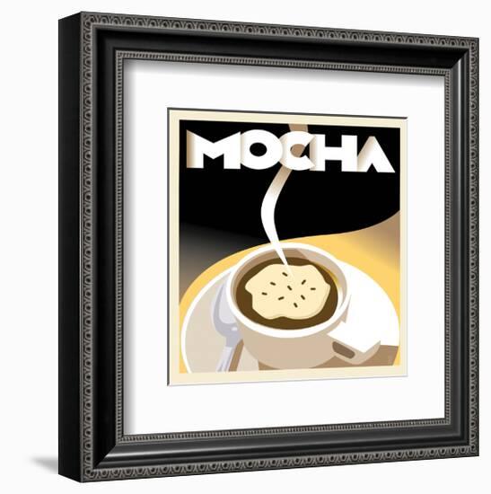 Deco Mocha II-Richard Weiss-Framed Art Print