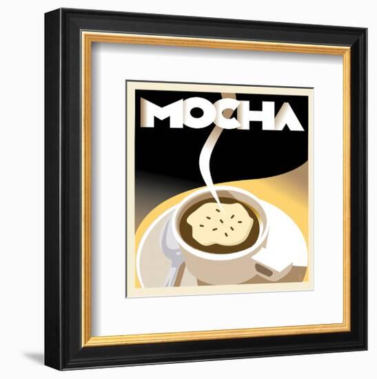 Deco Mocha II-Richard Weiss-Framed Art Print