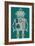 Deco Robot-null-Framed Giclee Print