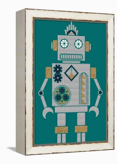 Deco Robot-null-Framed Premier Image Canvas