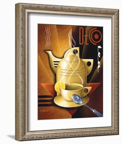 Deco Tea-Michael L^ Kungl-Framed Art Print