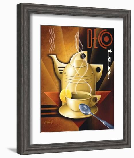 Deco Tea-Michael L^ Kungl-Framed Art Print