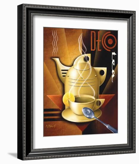 Deco Tea-Michael L^ Kungl-Framed Art Print