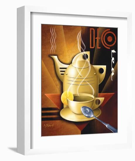 Deco Tea-Michael L^ Kungl-Framed Art Print