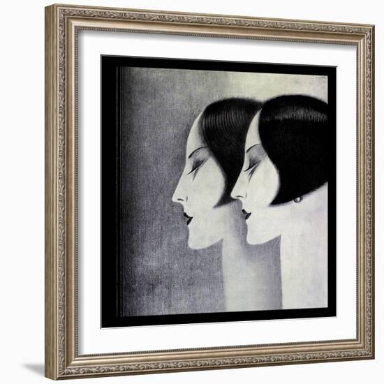 Deco-Vintage Lavoie-Framed Giclee Print