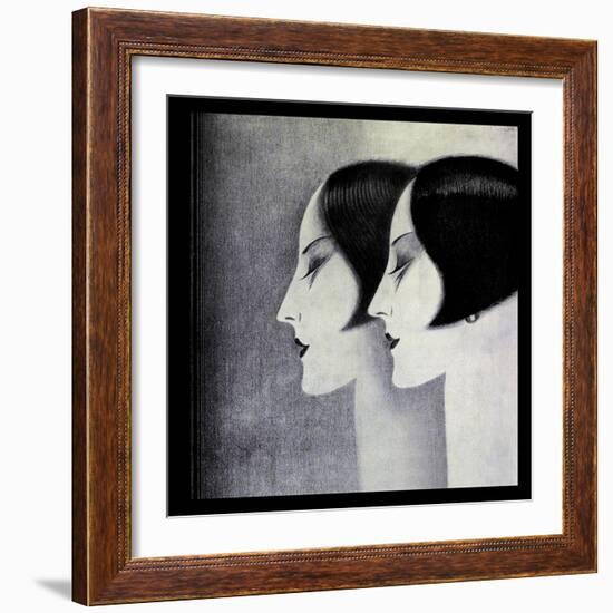 Deco-Vintage Lavoie-Framed Giclee Print