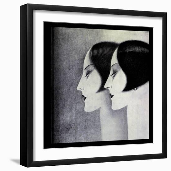 Deco-Vintage Lavoie-Framed Giclee Print