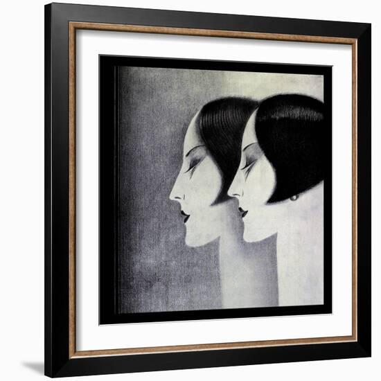 Deco-Vintage Lavoie-Framed Giclee Print