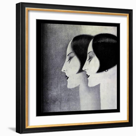 Deco-Vintage Lavoie-Framed Giclee Print