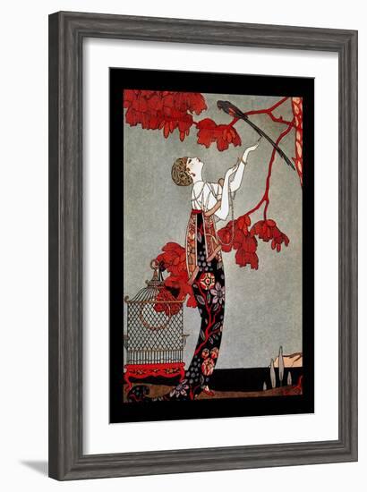 Deco-Vintage Lavoie-Framed Giclee Print